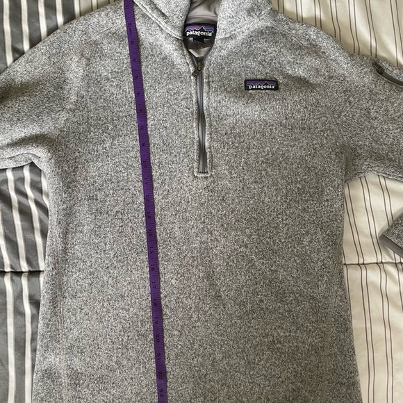 Patagonia gray better pull over sweater - Picture 6 of 6